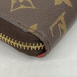 【6cb2367】ルイヴィトン 長財布 モノグラム ジッピーウォレット M41896 コクリコ【中古】レディース