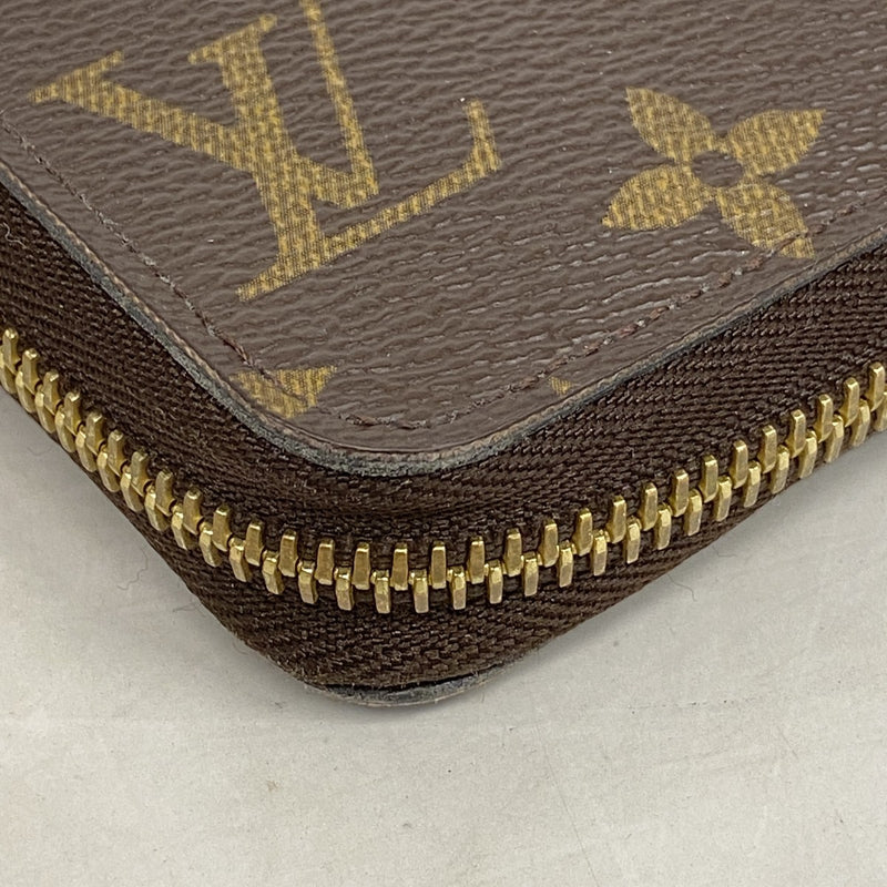 【6cb2367】ルイヴィトン 長財布 モノグラム ジッピーウォレット M41896 コクリコ【中古】レディース