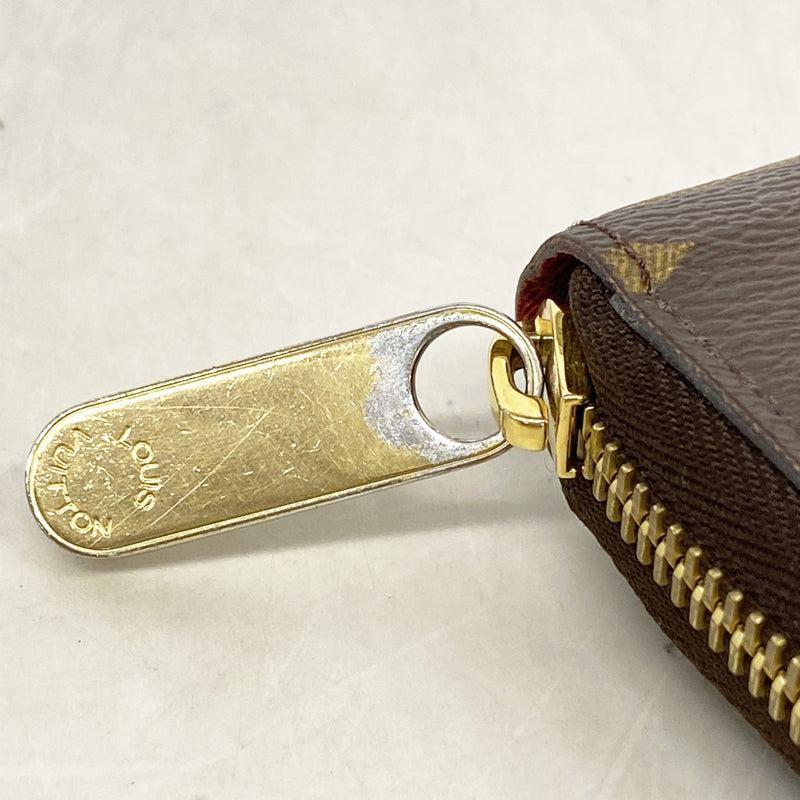 【6cb2367】ルイヴィトン 長財布 モノグラム ジッピーウォレット M41896 コクリコ【中古】レディース