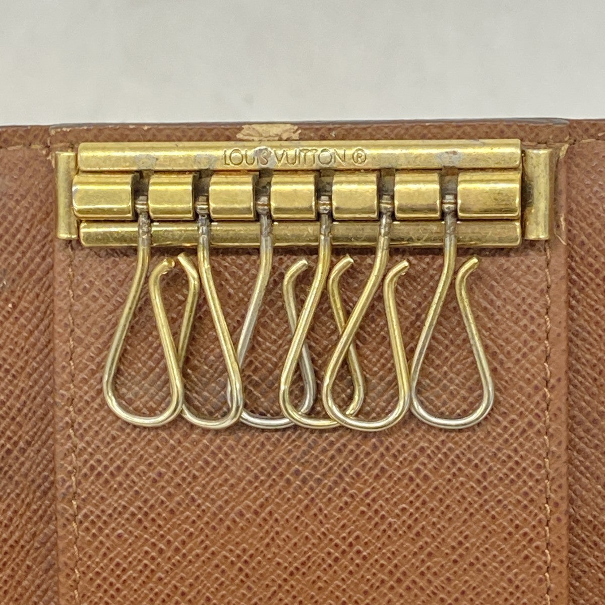 【6cb2368】ルイヴィトン キーケース モノグラム ミュルティクレ6 M62630 ブラウン【中古】メンズ レディース ユニセックス