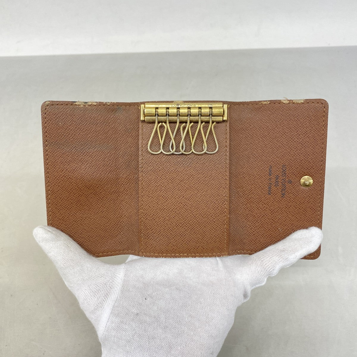 【6cb2368】ルイヴィトン キーケース モノグラム ミュルティクレ6 M62630 ブラウン【中古】メンズ レディース ユニセックス