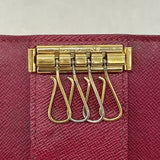 【6cb2370】ルイヴィトン キーケース モノグラム ミュルティクレ4 M41945 フューシャ【中古】レディース