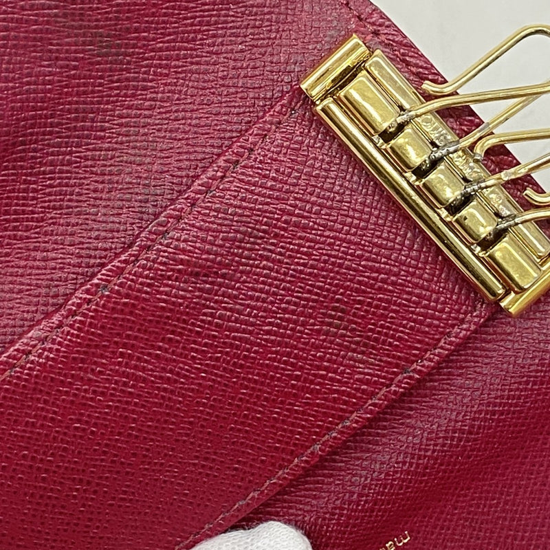 【6cb2370】ルイヴィトン キーケース モノグラム ミュルティクレ4 M41945 フューシャ【中古】レディース