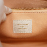 【6cb2372】ルイヴィトン ハンドバッグ モノグラム・アンプラント オンザゴーPM M28313 ミルキーホワイト/ピーチ 2wayバッグ【中古】レディース