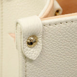 【6cb2372】ルイヴィトン ハンドバッグ モノグラム・アンプラント オンザゴーPM M28313 ミルキーホワイト/ピーチ 2wayバッグ【中古】レディース