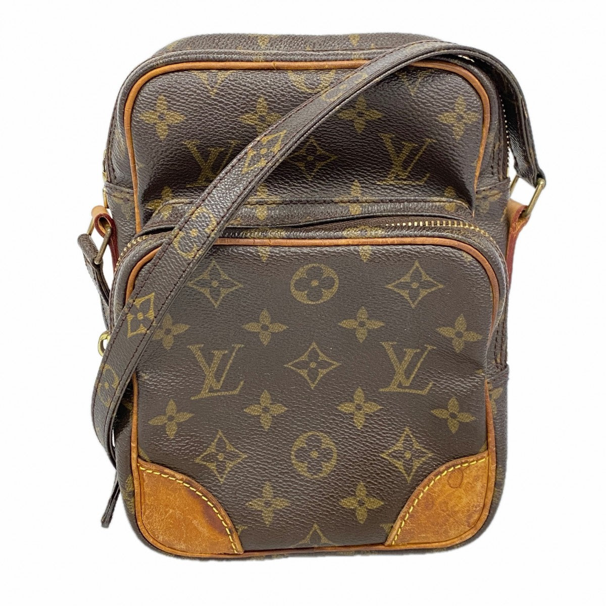 【6cb2375】ルイヴィトン ショルダーバッグ モノグラム アマゾン M45236 ブラウン【中古】レディース