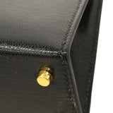 【6cb2381-g】エルメス ハンドバッグ ミニケリー2 シェーブル ブラック ゴールド金具 K刻印 2wayバッグ【中古】レディース