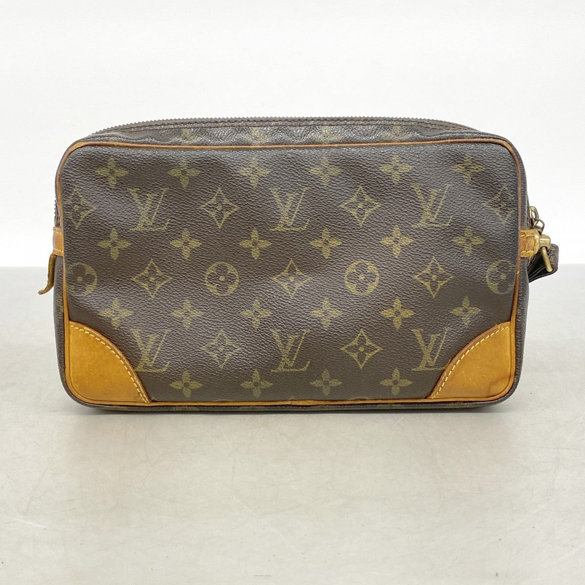 ★在庫処分★最終価格★SALE【6cb2384】ルイヴィトン クラッチバッグ モノグラム マルリードラゴンヌGM M51825 ブラウン【中古】メンズ