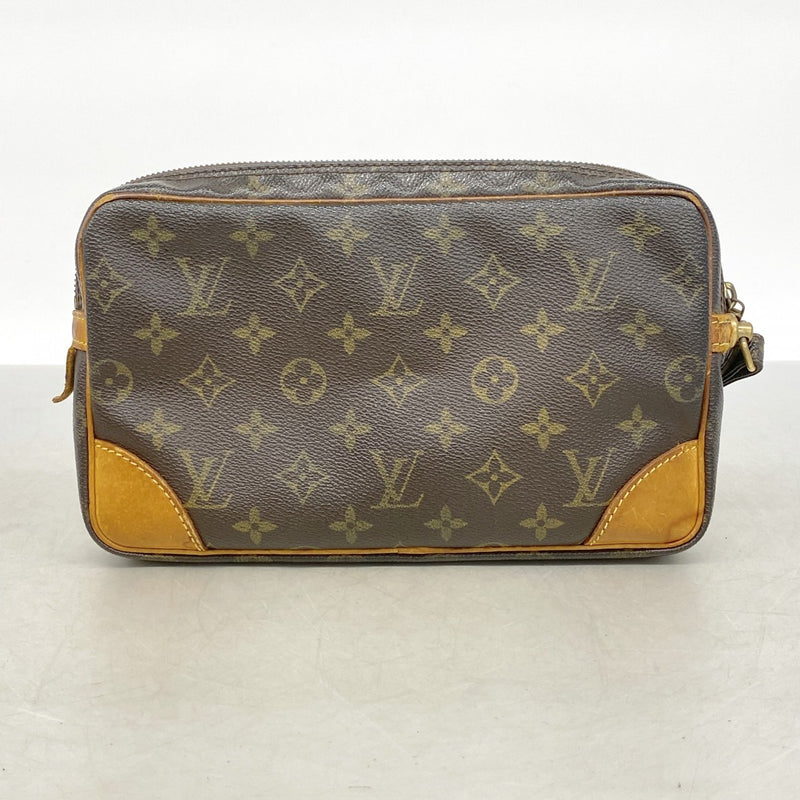 ★在庫処分★最終価格★SALE【6cb2384】ルイヴィトン クラッチバッグ モノグラム マルリードラゴンヌGM M51825 ブラウン【中古】メンズ