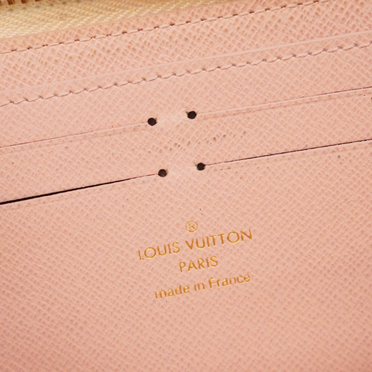 ★在庫処分★最終価格【6cb2440-k】ルイヴィトン 長財布 ダミエ・アズール ポルトフォイユクレマンス N61264 ローズバレリーヌ【中古】レディース