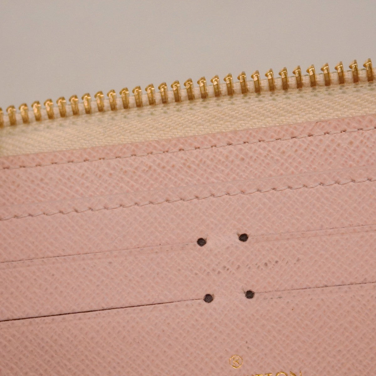 ★在庫処分★最終価格【6cb2440-k】ルイヴィトン 長財布 ダミエ・アズール ポルトフォイユクレマンス N61264 ローズバレリーヌ【中古】レディース