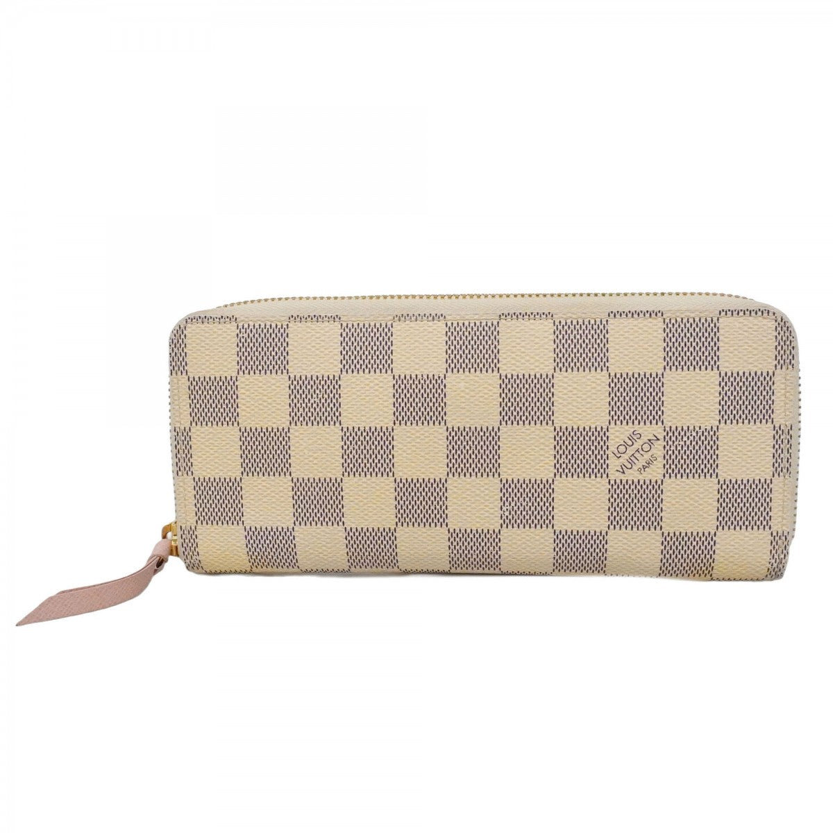 ★在庫処分★最終価格【6cb2440-k】ルイヴィトン 長財布 ダミエ・アズール ポルトフォイユクレマンス N61264 ローズバレリーヌ【中古】レディース