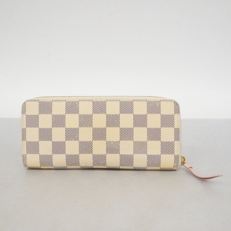 ★在庫処分★最終価格【6cb2440-k】ルイヴィトン 長財布 ダミエ・アズール ポルトフォイユクレマンス N61264 ローズバレリーヌ【中古】レディース