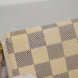 ★在庫処分★最終価格【6cb2440-k】ルイヴィトン 長財布 ダミエ・アズール ポルトフォイユクレマンス N61264 ローズバレリーヌ【中古】レディース