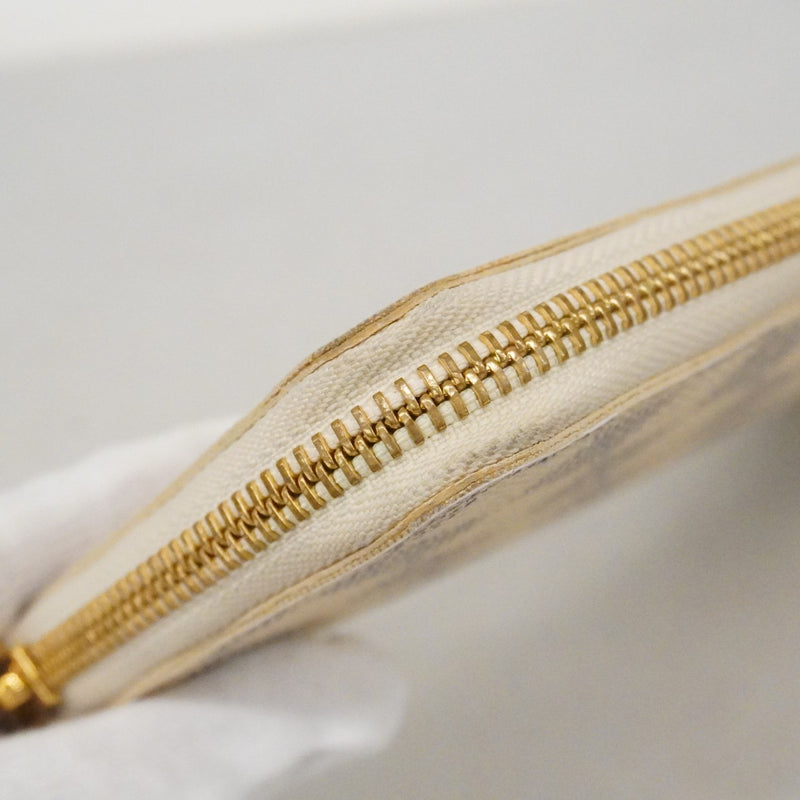 ★在庫処分★最終価格【6cb2440-k】ルイヴィトン 長財布 ダミエ・アズール ポルトフォイユクレマンス N61264 ローズバレリーヌ【中古】レディース