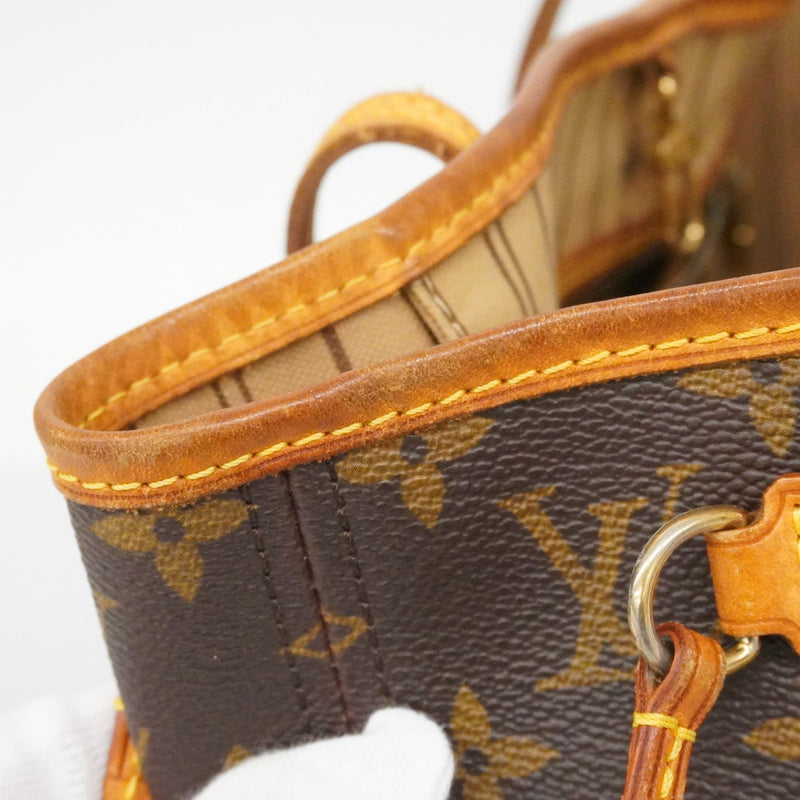 【6cb2460】ルイヴィトン トートバッグ モノグラム ネヴァーフルPM M40155 ブラウン【中古】レディース