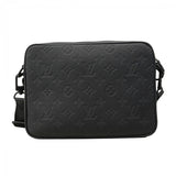 【6cb2466】ルイヴィトン ショルダーバッグ モノグラム･シャドウ トリオ･メッセンジャー M26713 ノワール【中古】メンズ