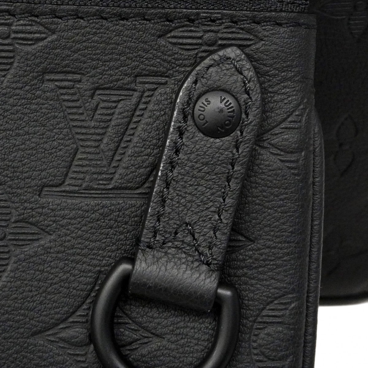 【6cb2466】ルイヴィトン ショルダーバッグ モノグラム･シャドウ トリオ･メッセンジャー M26713 ノワール【中古】メンズ