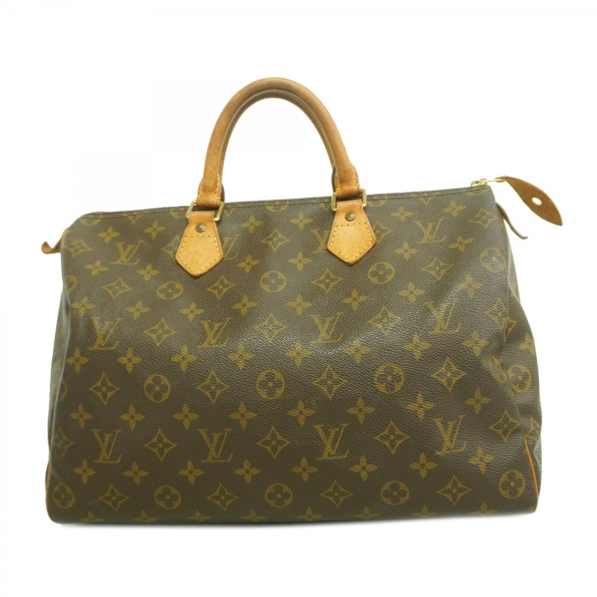 【6cb2496】ルイヴィトン ハンドバッグ モノグラム スピーディ35 M41107 ブラウン【中古】レディース