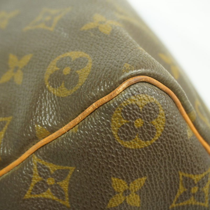 【6cb2496】ルイヴィトン ハンドバッグ モノグラム スピーディ35 M41107 ブラウン【中古】レディース