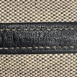 【6cb2532】エルメス トートバッグ ガーデンパーティPM トワルアッシュ ブラック シルバー金具 □H刻印【中古】レディース