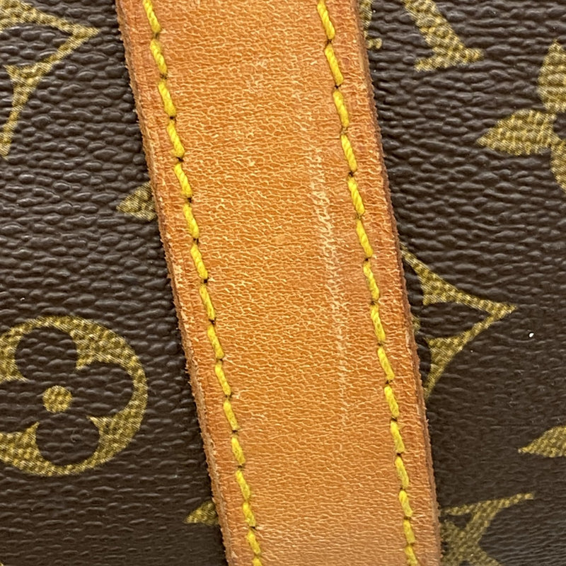 【6cb2538】ルイヴィトン ボストンバッグ モノグラム キーポル55 M41424 ブラウン【中古】メンズ レディース ユニセックス