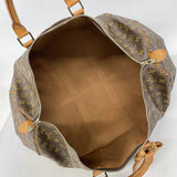 【6cb2538】ルイヴィトン ボストンバッグ モノグラム キーポル55 M41424 ブラウン【中古】メンズ レディース ユニセックス