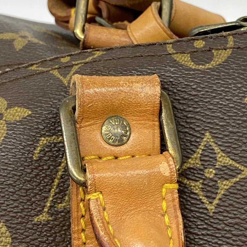 【6cb2538】ルイヴィトン ボストンバッグ モノグラム キーポル55 M41424 ブラウン【中古】メンズ レディース ユニセックス