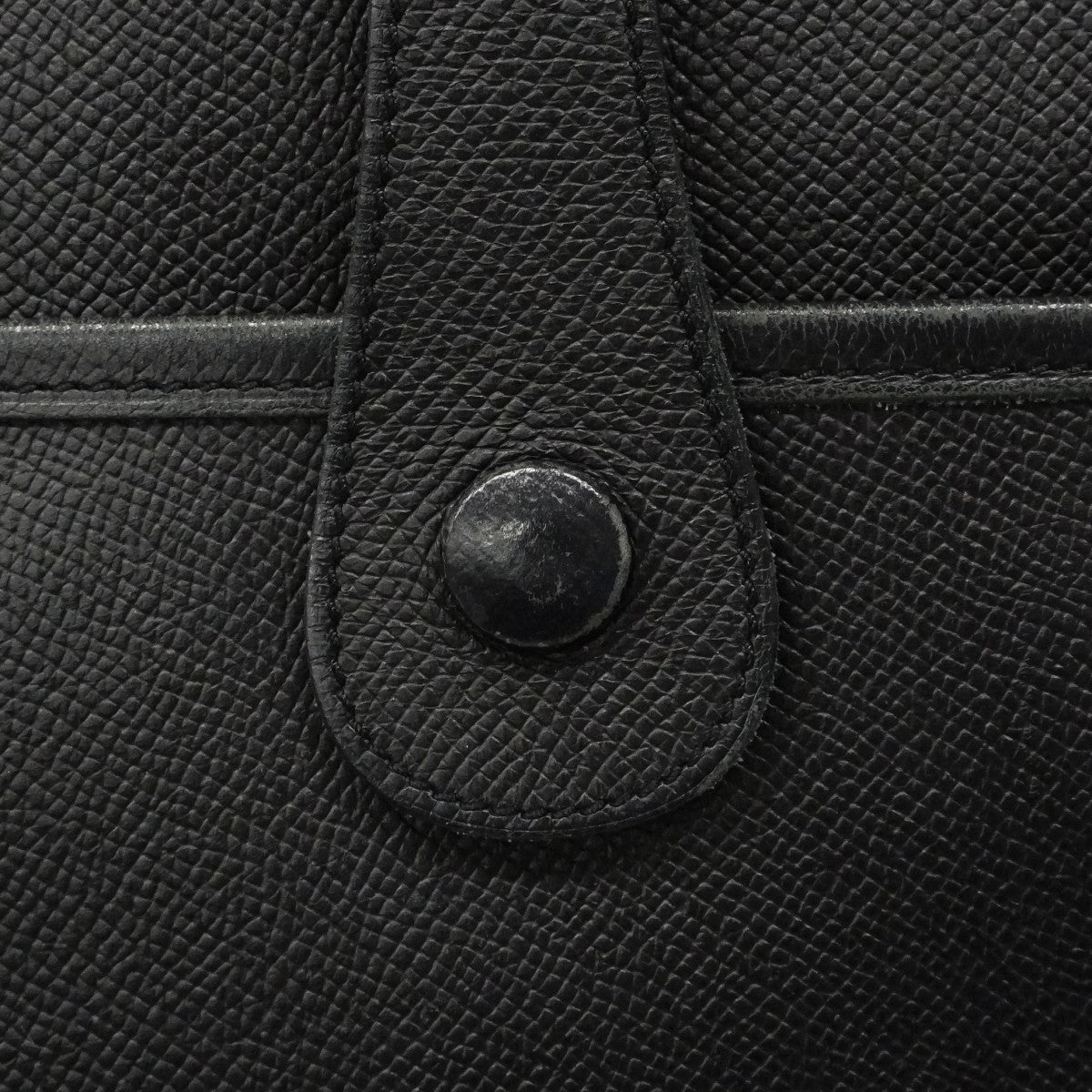 ★SALE【6cb2539】エルメス ショルダーバッグ エヴリン2GM ヴォーエプソン ブラック シルバー金具 □K刻印【中古】レディース