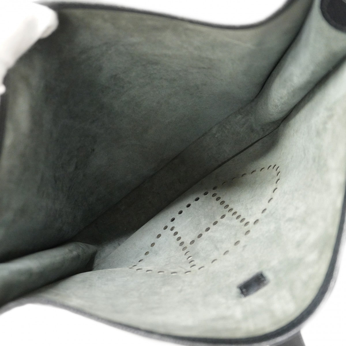 ★SALE【6cb2539】エルメス ショルダーバッグ エヴリン2GM ヴォーエプソン ブラック シルバー金具 □K刻印【中古】レディース