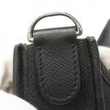 ★SALE【6cb2539】エルメス ショルダーバッグ エヴリン2GM ヴォーエプソン ブラック シルバー金具 □K刻印【中古】レディース