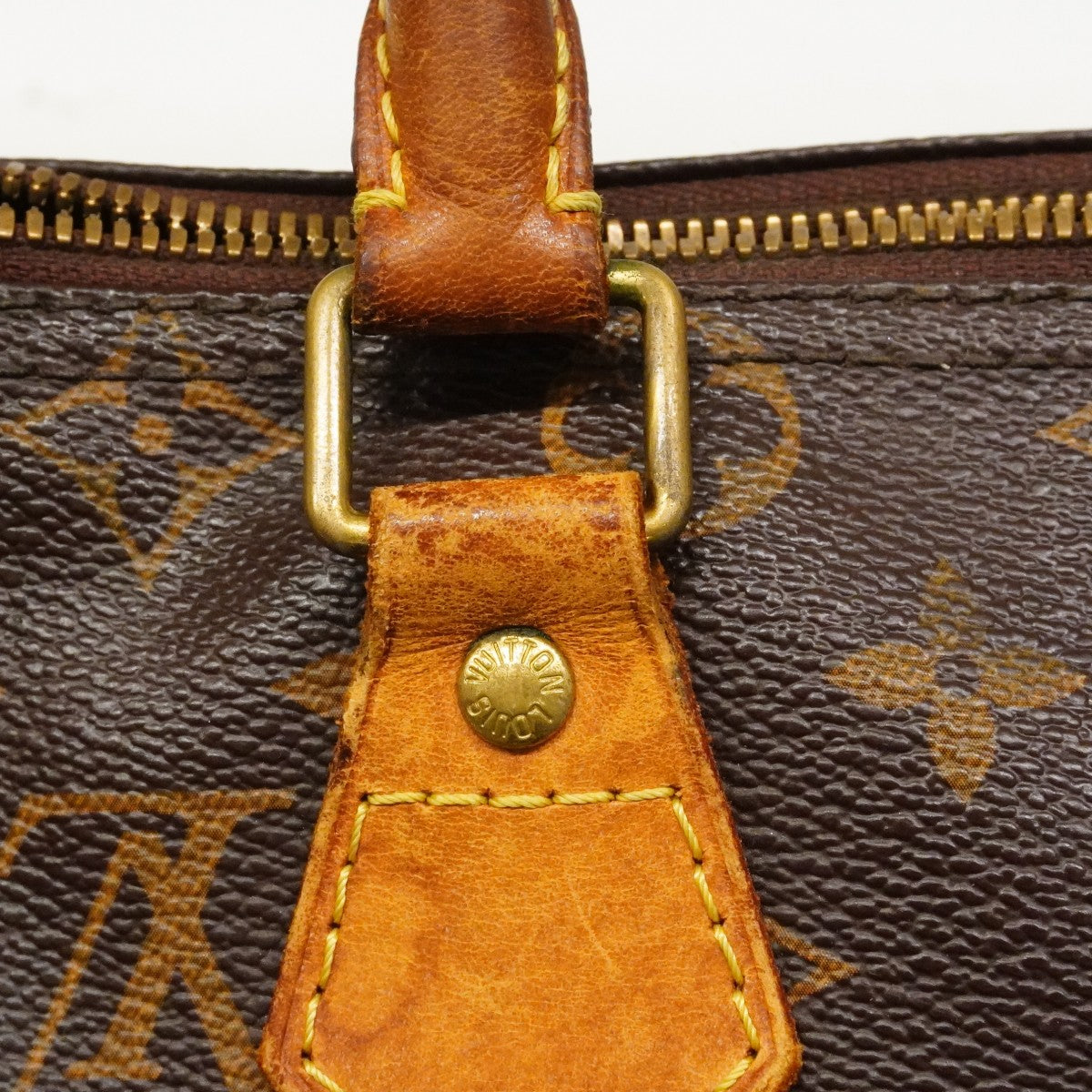 【6cb2544】ルイヴィトン ハンドバッグ モノグラム スピーディバンドリエール25 M40390 ブラウン【中古】レディース