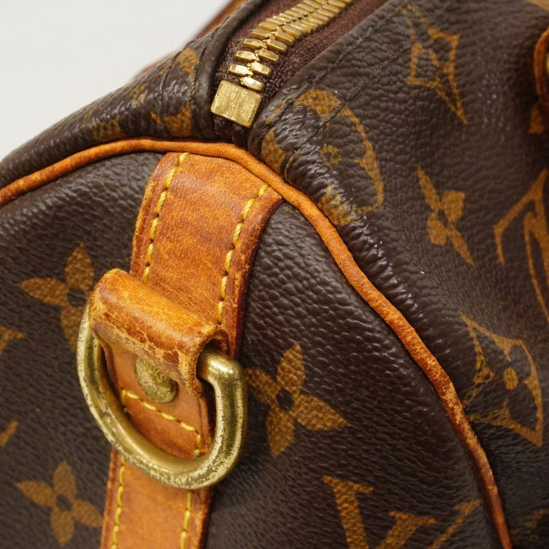 【6cb2544】ルイヴィトン ハンドバッグ モノグラム スピーディバンドリエール25 M40390 ブラウン【中古】レディース