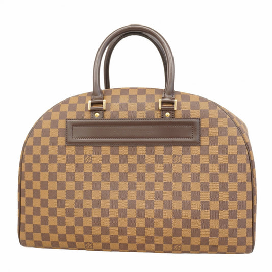 【6cb2571】ルイヴィトン ボストンバッグ ダミエ ノリータ 24アール N41454 エベヌ【中古】メンズ レディース ユニセックス