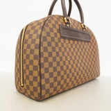 【6cb2571】ルイヴィトン ボストンバッグ ダミエ ノリータ 24アール N41454 エベヌ【中古】メンズ レディース ユニセックス