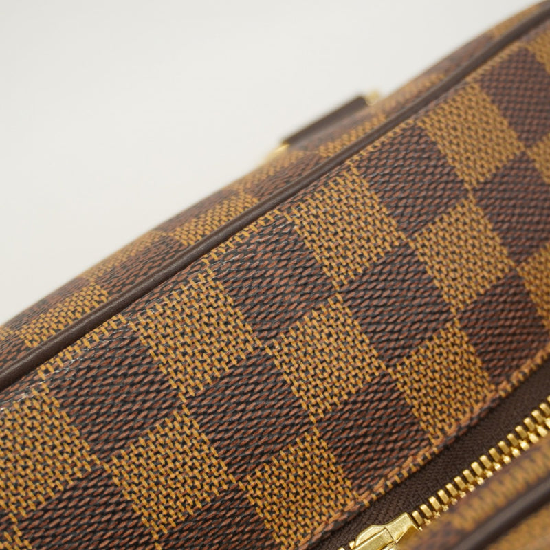 【6cb2571】ルイヴィトン ボストンバッグ ダミエ ノリータ 24アール N41454 エベヌ【中古】メンズ レディース ユニセックス