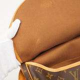 【6cb2573】ルイヴィトン ショルダーバッグ モノグラム ソミュール30 M42256 ブラウン【中古】レディース