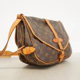 【6cb2573】ルイヴィトン ショルダーバッグ モノグラム ソミュール30 M42256 ブラウン【中古】レディース