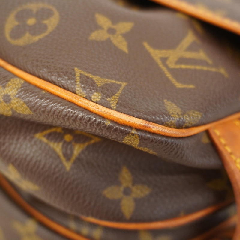 【6cb2573】ルイヴィトン ショルダーバッグ モノグラム ソミュール30 M42256 ブラウン【中古】レディース