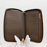 ★SALE【6cb2581】ルイヴィトン 財布 ダミエ ジッピーコンパクトウォレット N60028 エベヌ【中古】メンズ レディース ユニセックス