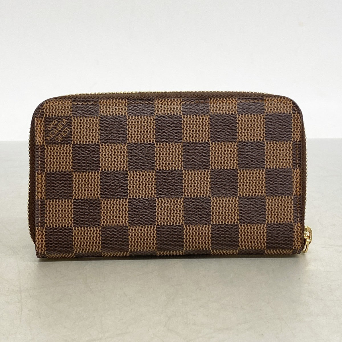 ★SALE【6cb2581】ルイヴィトン 財布 ダミエ ジッピーコンパクトウォレット N60028 エベヌ【中古】メンズ レディース ユニセックス