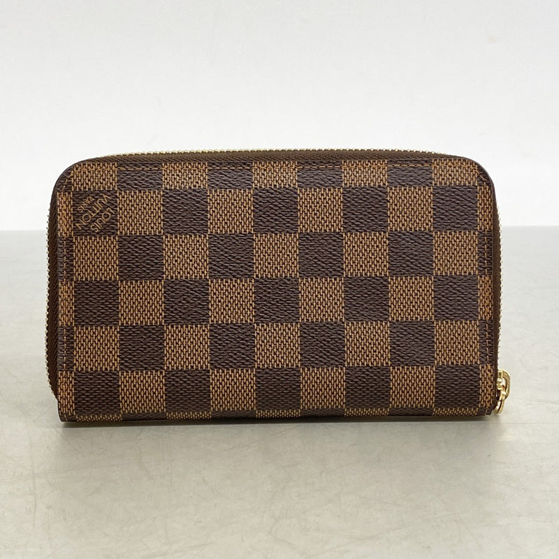★SALE【6cb2581】ルイヴィトン 財布 ダミエ ジッピーコンパクトウォレット N60028 エベヌ【中古】メンズ レディース ユニセックス