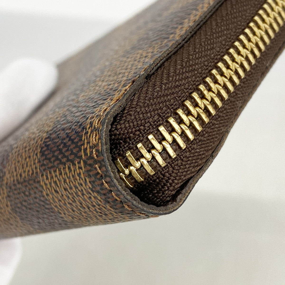 ★SALE【6cb2581】ルイヴィトン 財布 ダミエ ジッピーコンパクトウォレット N60028 エベヌ【中古】メンズ レディース ユニセックス