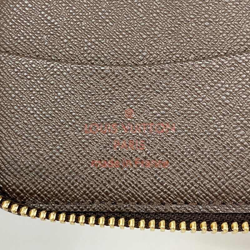 ★SALE【6cb2581】ルイヴィトン 財布 ダミエ ジッピーコンパクトウォレット N60028 エベヌ【中古】メンズ レディース ユニセックス