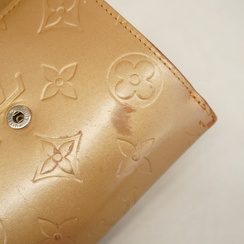 ★SALE【6cb2622-k】ルイヴィトン 三つ折り財布 モノグラム・マット ポルトモネビエカルトクレディ M65117 アンブレ【中古】レディース