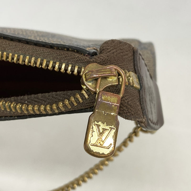 ★最終価格【6cb2664】ルイヴィトン ポーチ モノグラム T&B ミニポシェットアクセソワール N58011 ブラウン【中古】レディース