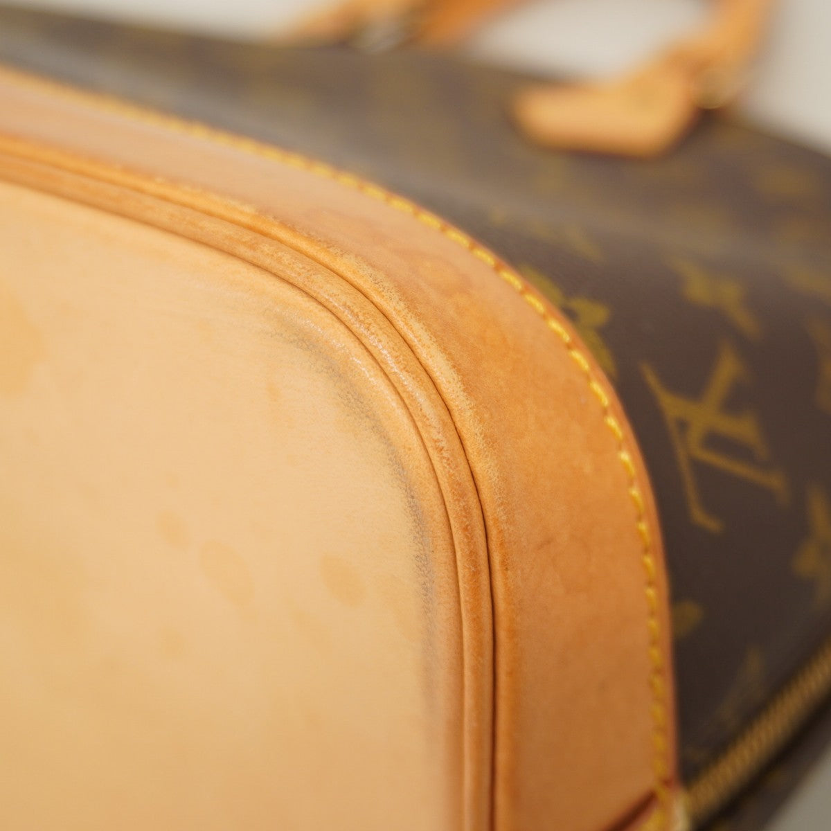 【6cb2677】ルイヴィトン ハンドバッグ モノグラム アルマ M51130 ブラウン【中古】レディース