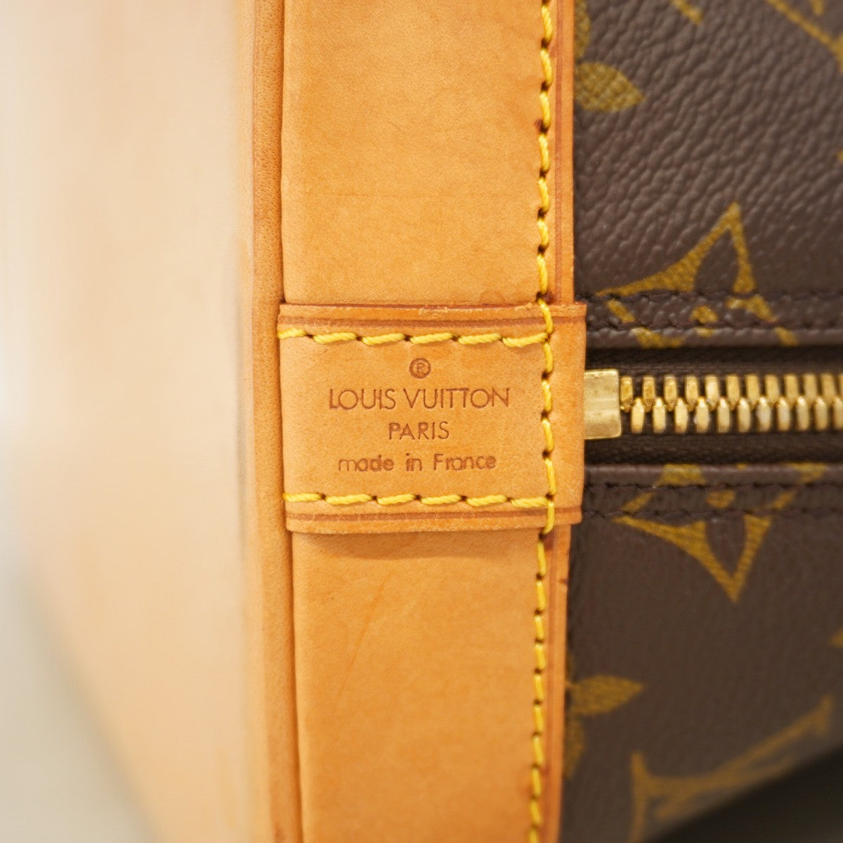 【6cb2677】ルイヴィトン ハンドバッグ モノグラム アルマ M51130 ブラウン【中古】レディース