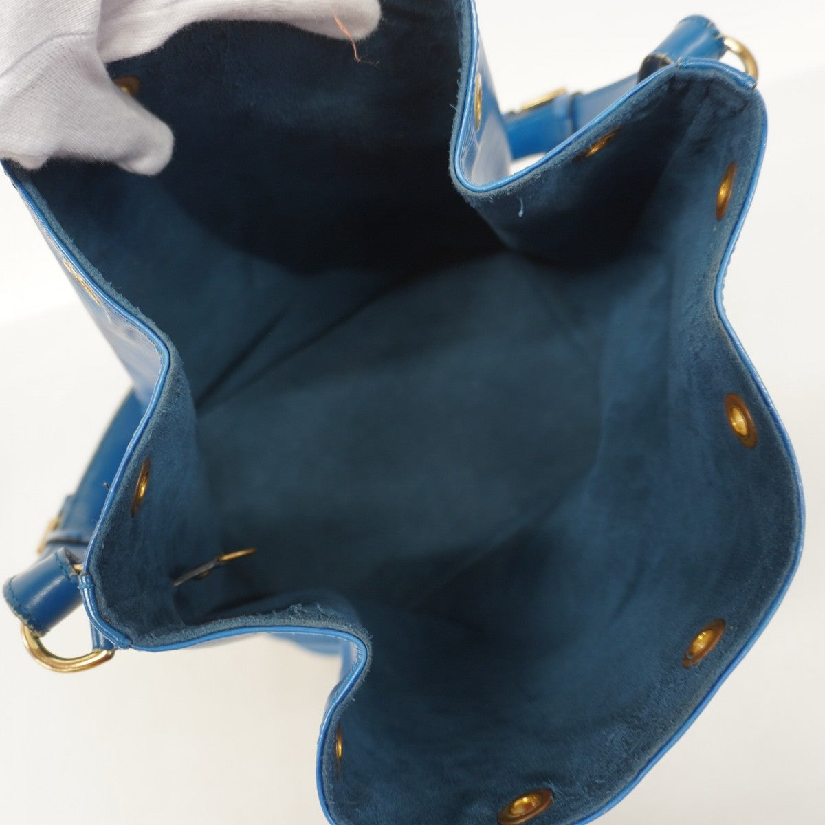 【6cb2679】ルイヴィトン ショルダーバッグ エピ ノエ M44005 トレドブルー【中古】レディース