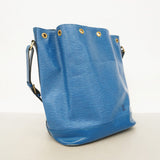 【6cb2679】ルイヴィトン ショルダーバッグ エピ ノエ M44005 トレドブルー【中古】レディース